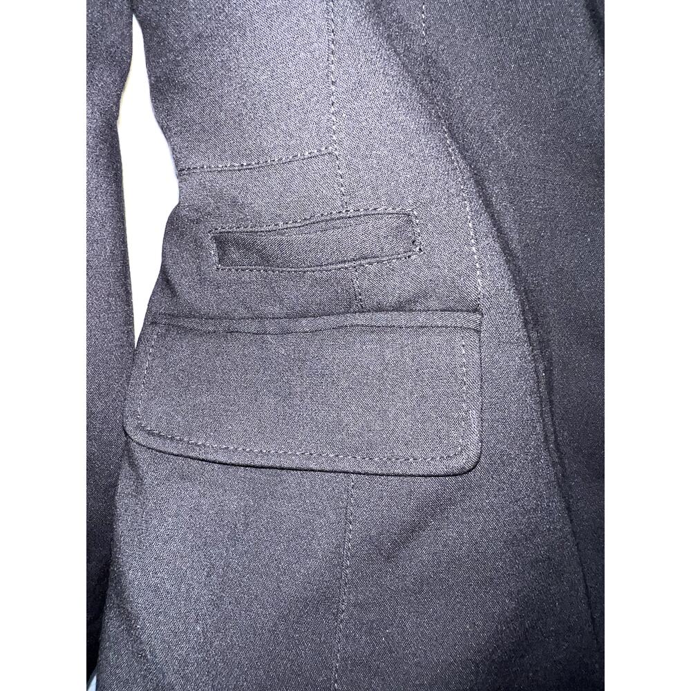 Cache Blazer with Corset Back, Lace and Animal Print Interior Sz 2 - Picture 4 of 7